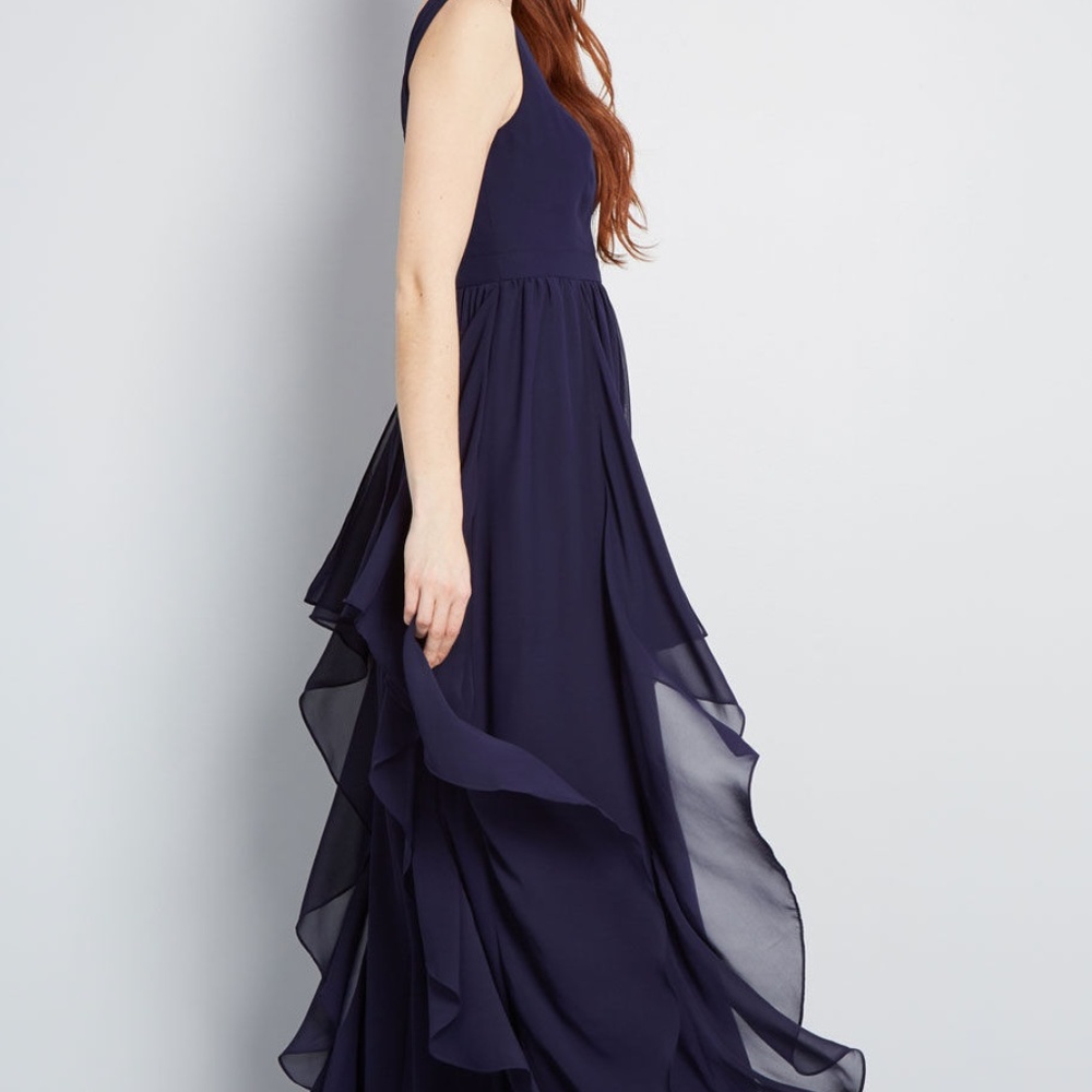 COPY - ModCloth As Ruffles Ripple Maxi Dress - Picture 8 of 13